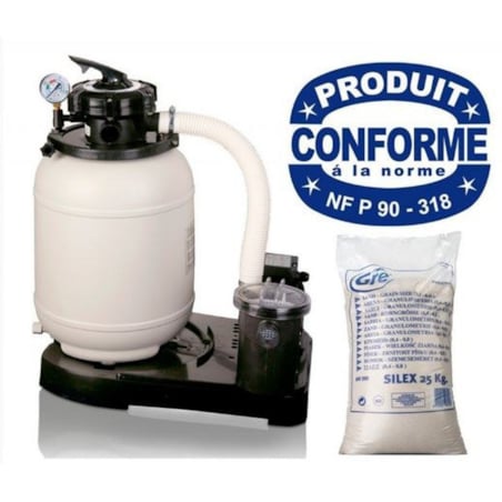 Basen ogrodowy kompozytowy 326x326cm GRE