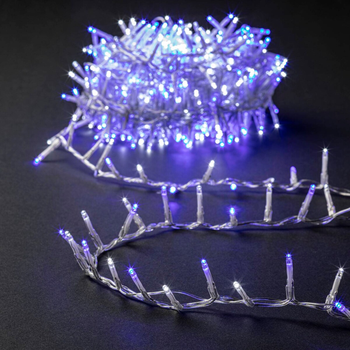 Lampki zewnętrzne, 500 lampek