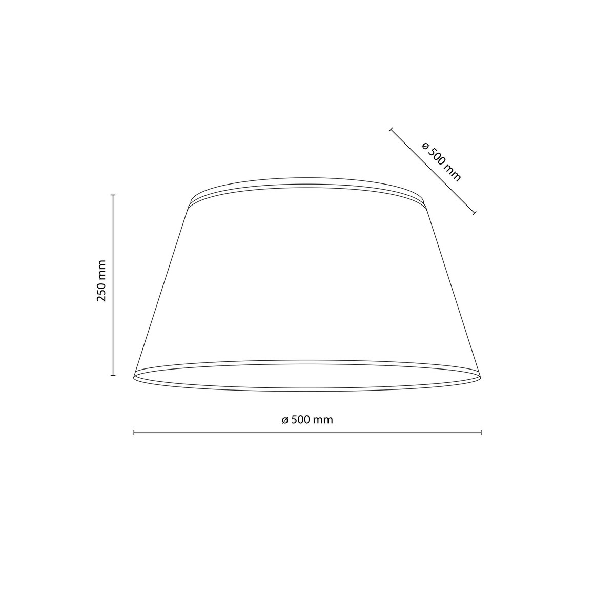 Lampa sufitowa TK Lighting FORMO WHITE 380 biała 38 cm 2xE27 minimalistyczna do salonu sypialni i jadalni