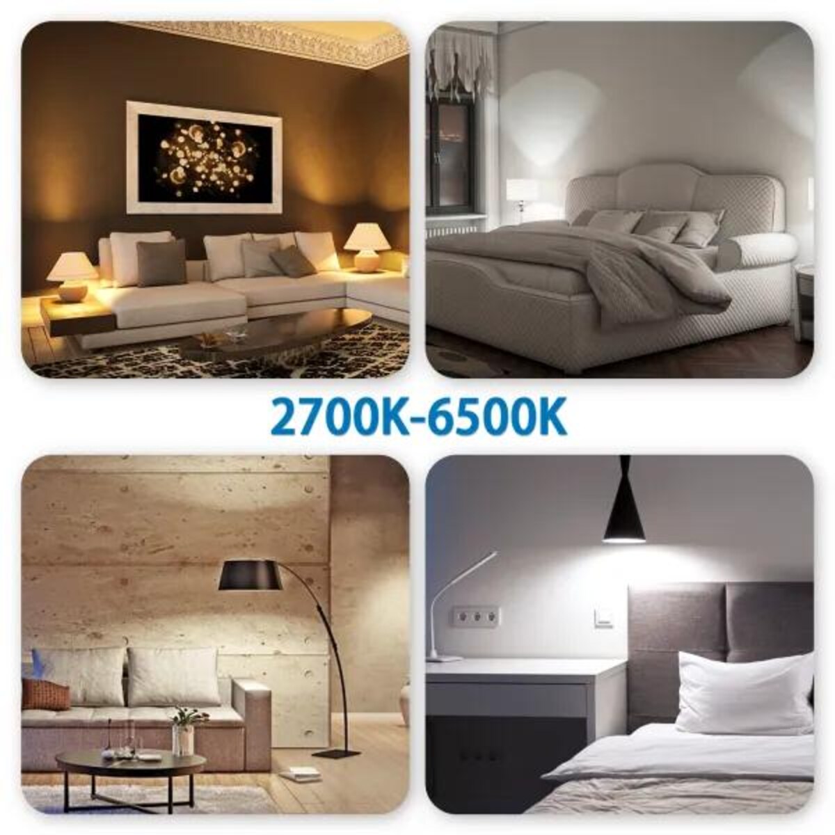 inteligentna żarówka led wb c37 e14 wi-fi 6,5w