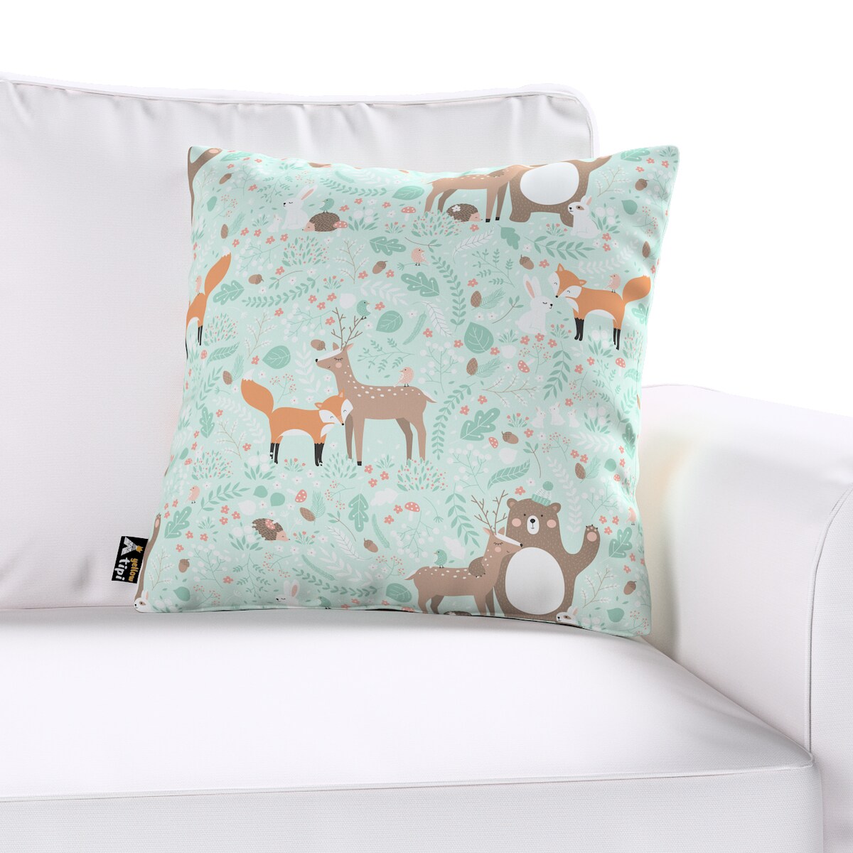 Poszewka Milly 43x43 zielony