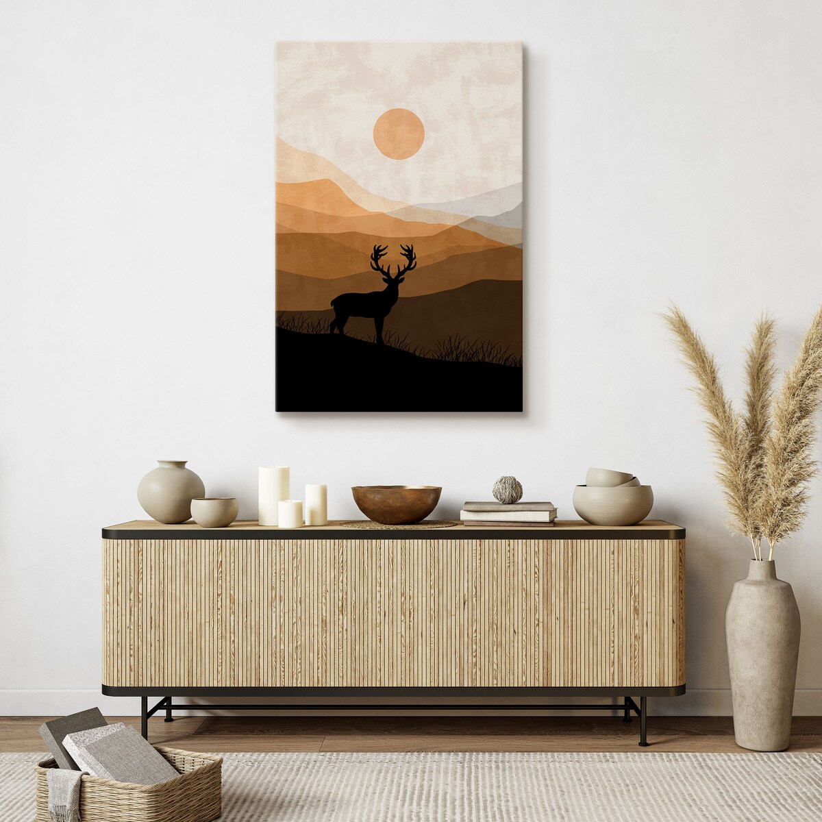 Obraz Jeleń na Rykowisku 30x40cm