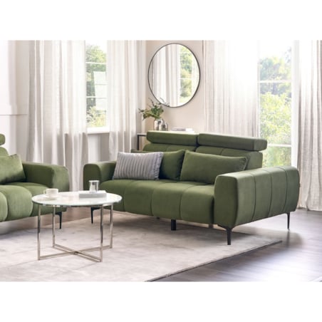 Sofa 2-osobowa zielona VEGAMO