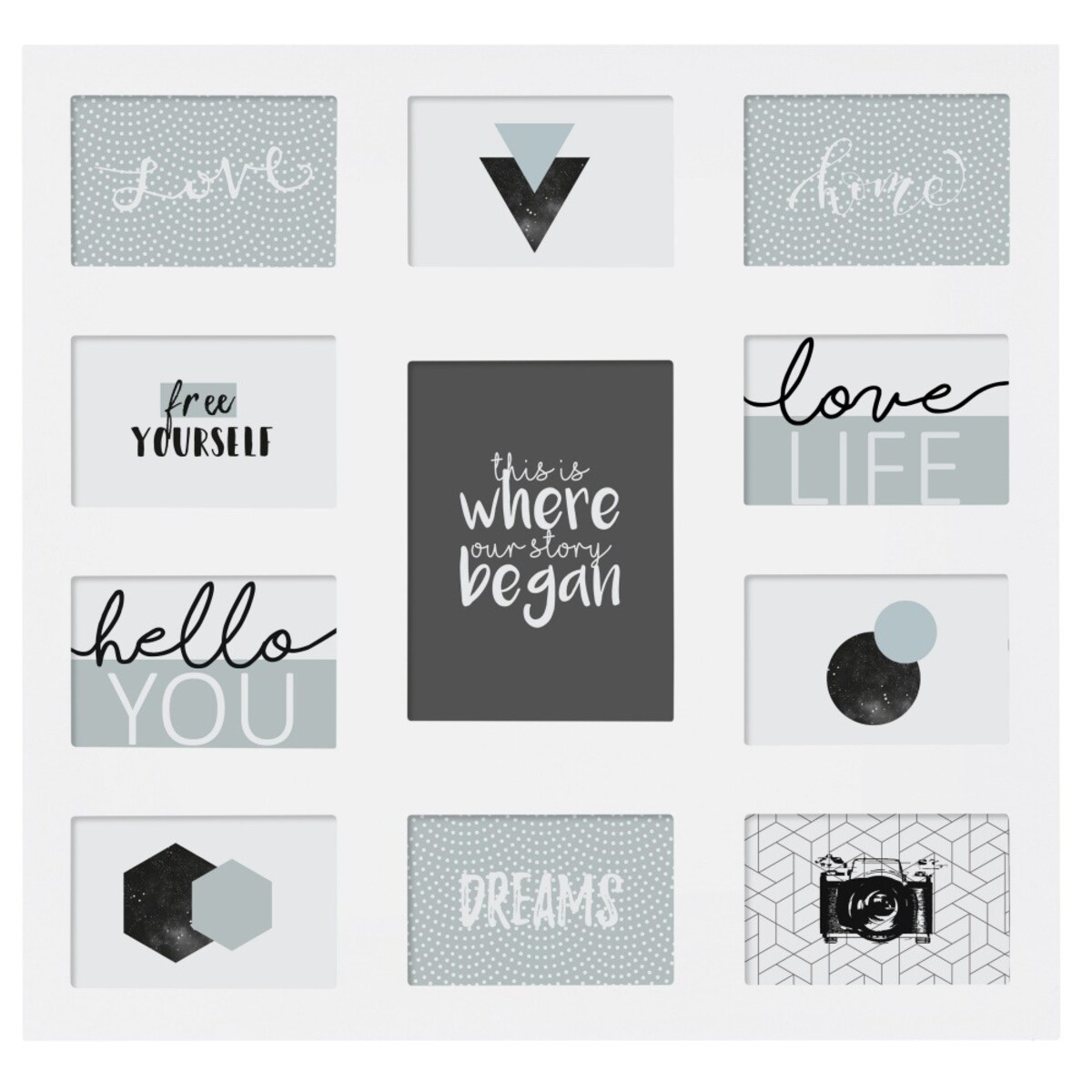 Ramki na zdjęcia, kolaż,11 elementów, Atmosphera