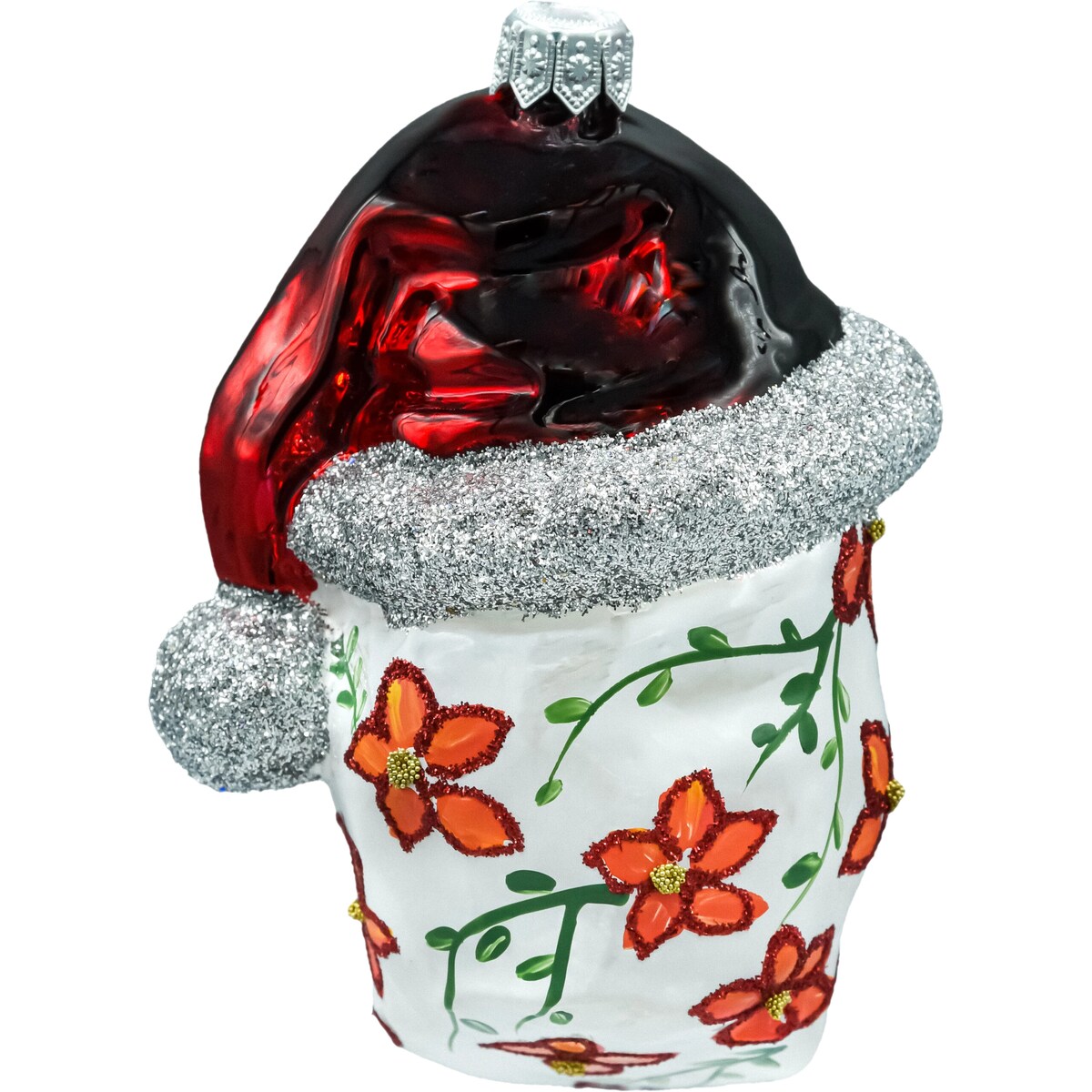 Bombka choinkowa: Czaszka Meksykańska: biała