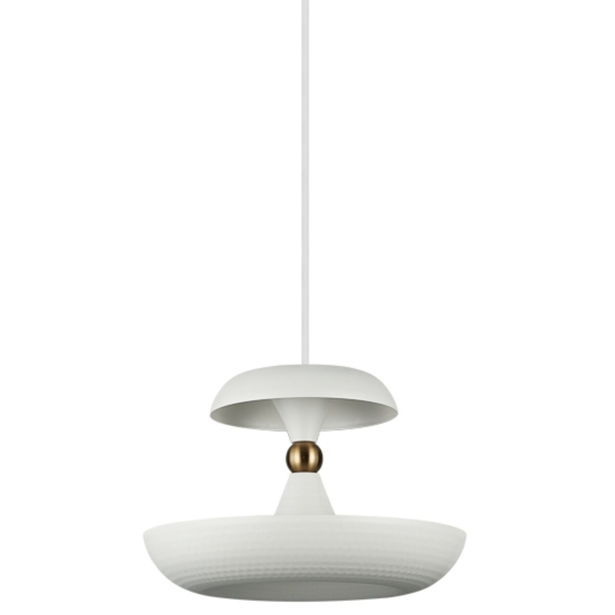 Lampa do salonu wisząca Marina PND-73221-1M-WH biała