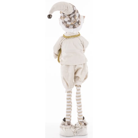 Dekoracja - figurka ELFIK 62x17x36 cm uśmiechnięty