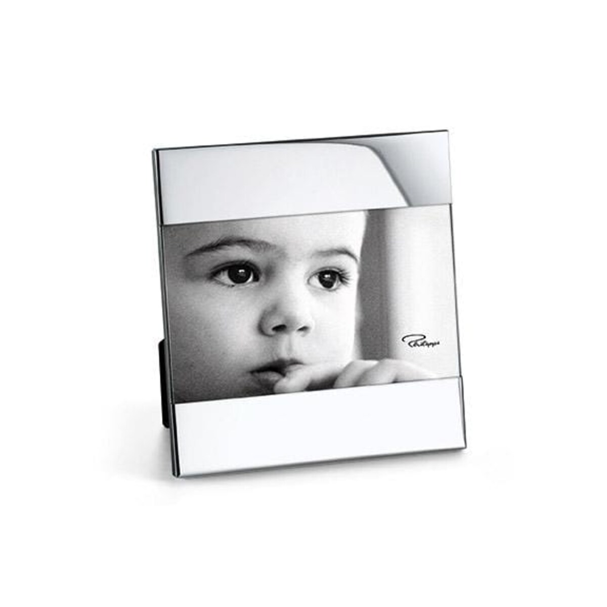 Ramka na zdjęcie ZAK - nikiel połysk, 15,5x16,5 cm