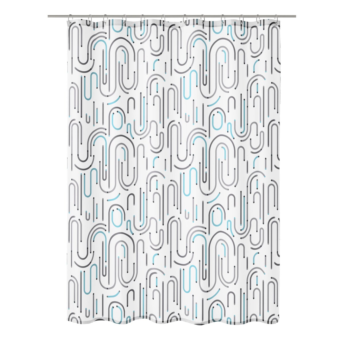 Kleine Wolke Vision Tekstylna Zasłona prysznicowa 180x200 cm Eco Care