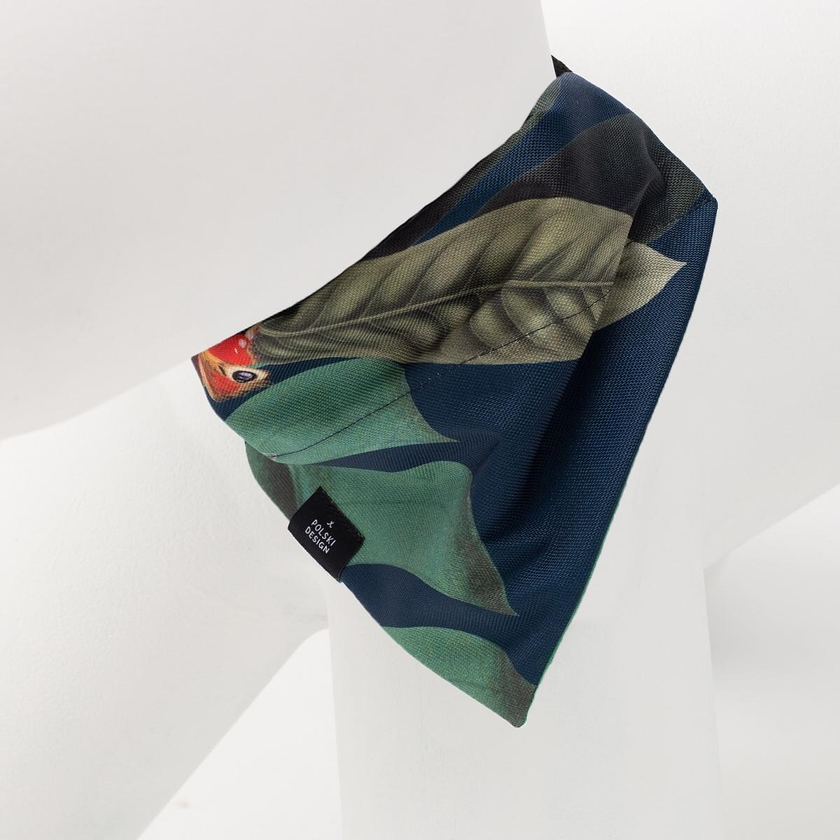 Bandanka "Psikolaż" na obrożę - Rozmiar: XS