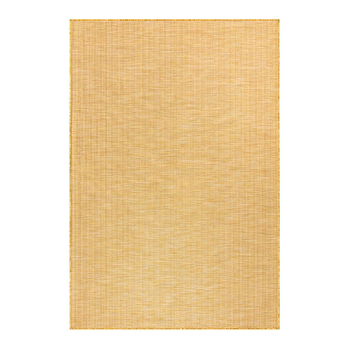 Dywan na zewnątrz i do wnętrz gładki Paloa 27780 Żółty 80x150