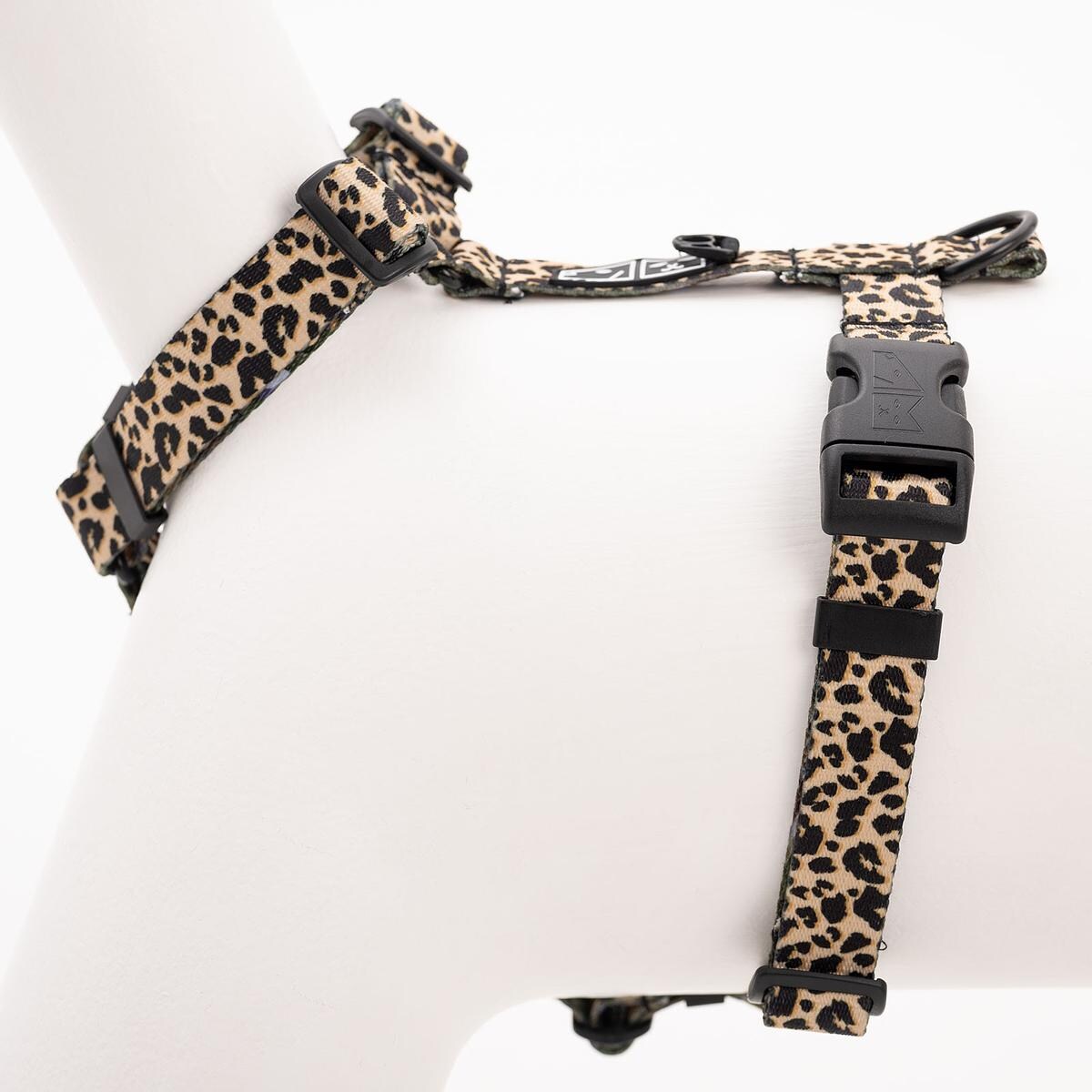 Szelki dla psa lub kota typu guard "Pan tera mi kupi" PANTERKĄ DO GÓRY - Szerokość taśmy: 25mm, Rozmiar: M