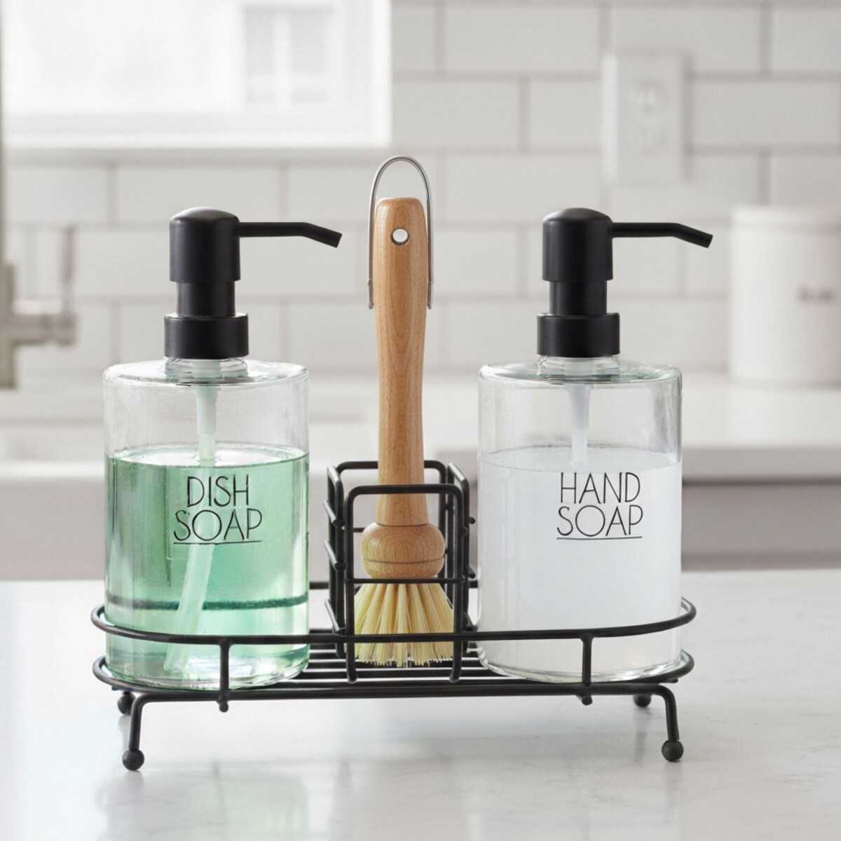 2 szklane dozowniki ZOVO