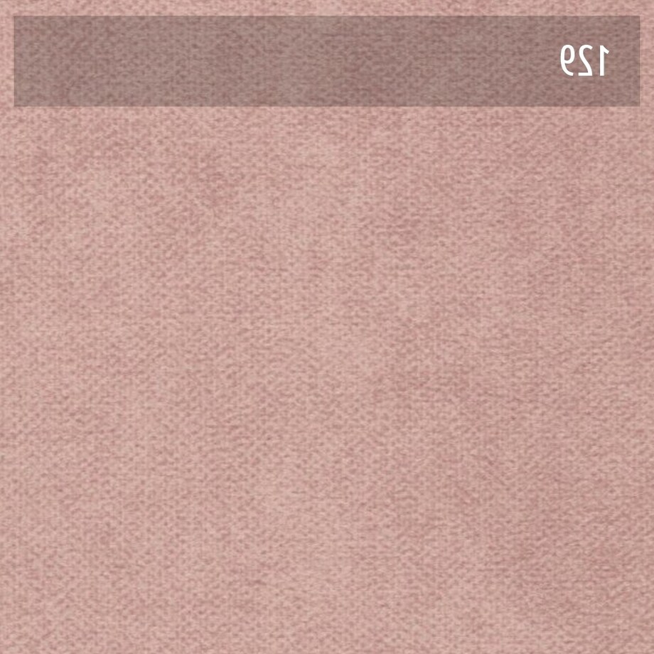 Mesonica Łóżko Flexi, różowe, 90x200, Lewostronne