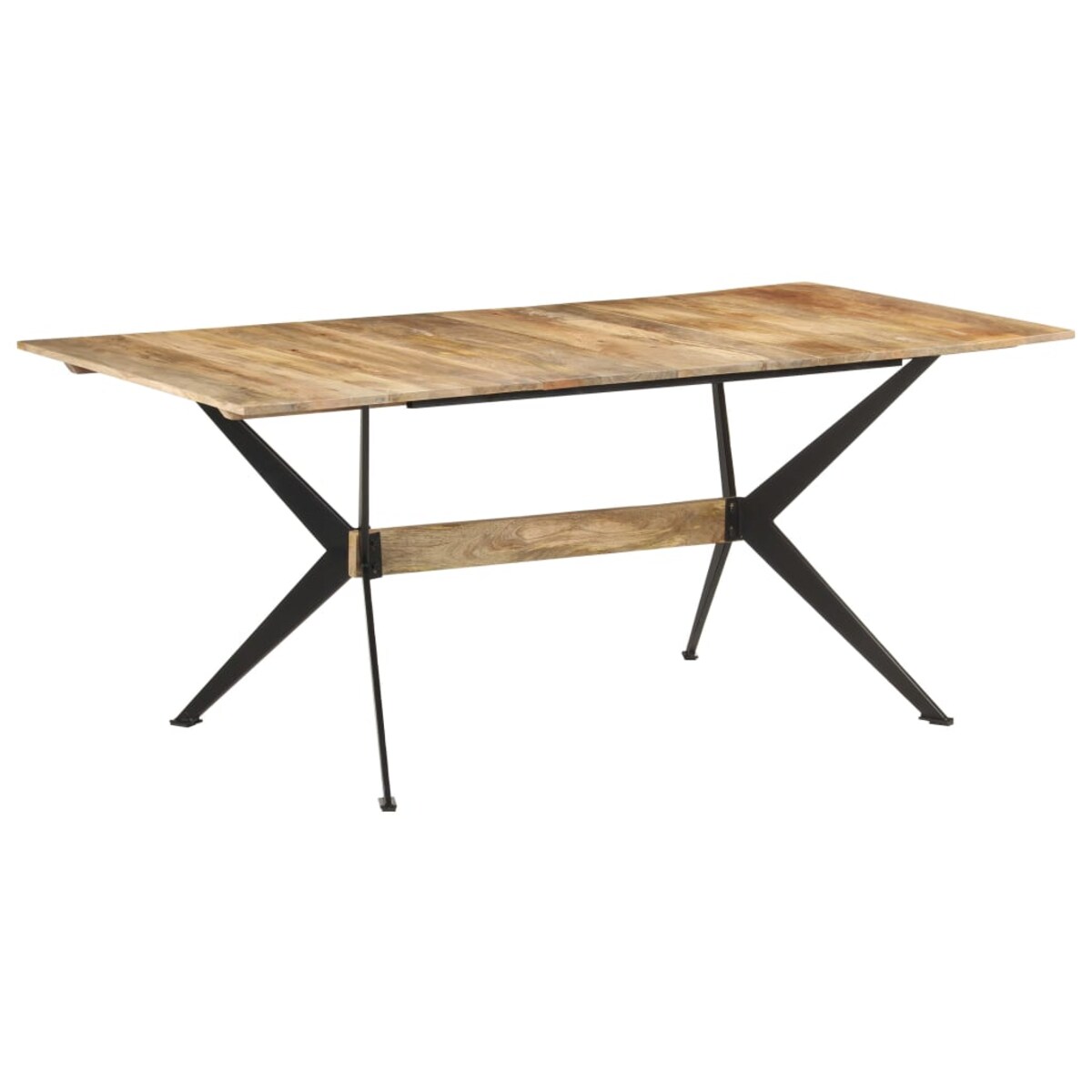 vidaXL Stół jadalniany, 180 x 90 x 76 cm, lite drewno mango