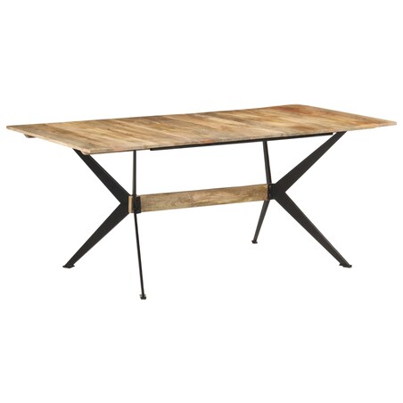 vidaXL Stół jadalniany, 180 x 90 x 76 cm, lite drewno mango