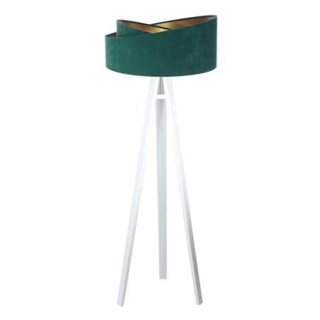 Lampa stojąca GEMSTONE zielona/biała