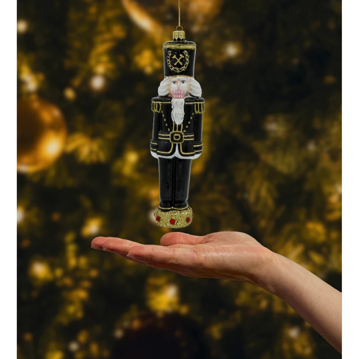 Bombka choinkowa: Dziadek do orzechów - Górnik