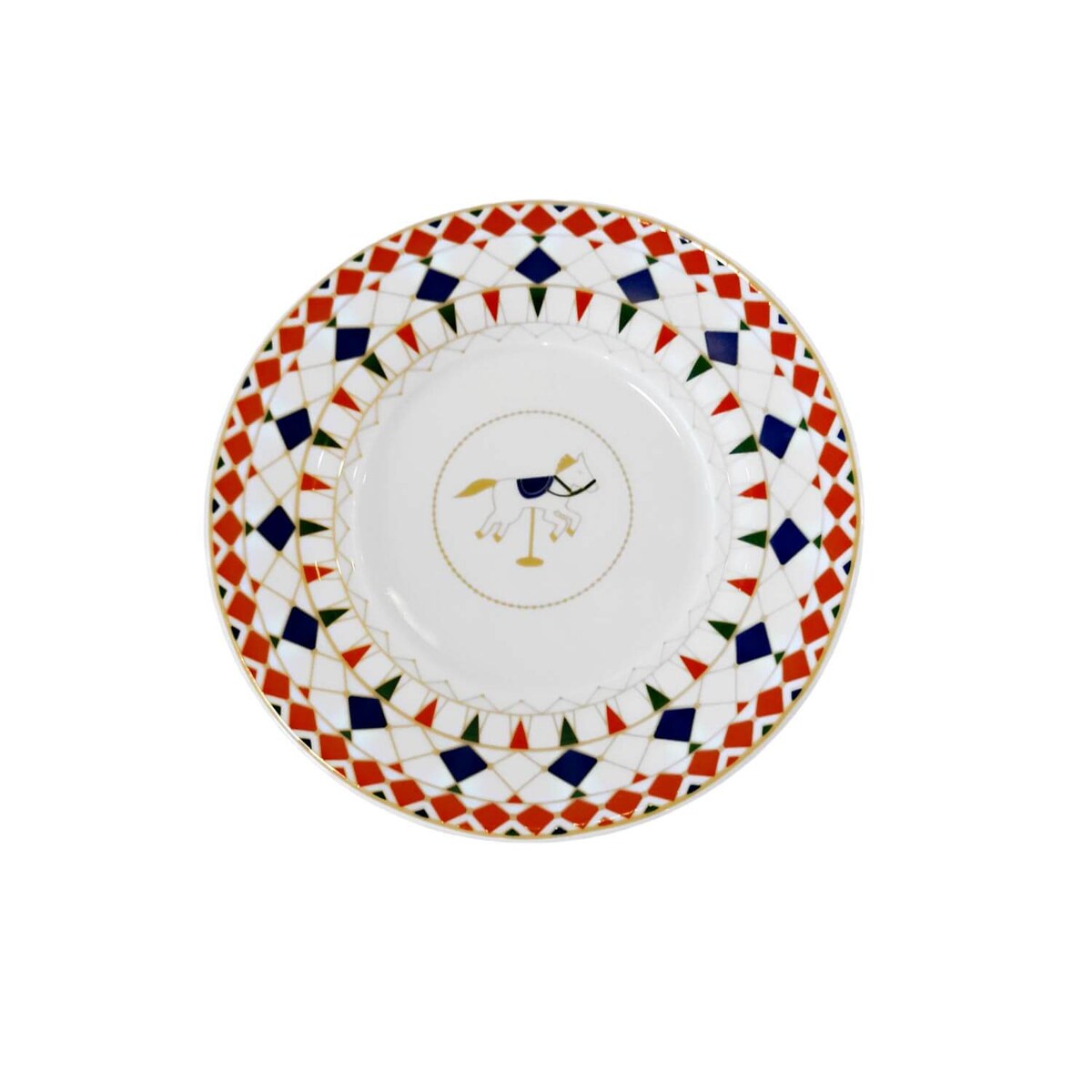 Zestaw do śniadań Xmas Carousel - Biały, Pojemność - 350 ml