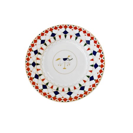 Zestaw do śniadań Xmas Carousel - Biały, Pojemność - 350 ml