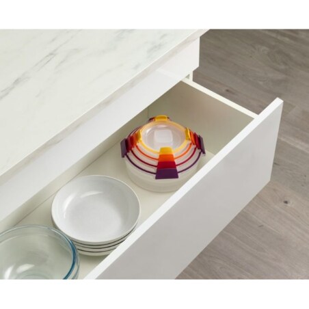 Zestaw 4 pojemników okrągłych Multicolor Nest Lock Joseph Joseph