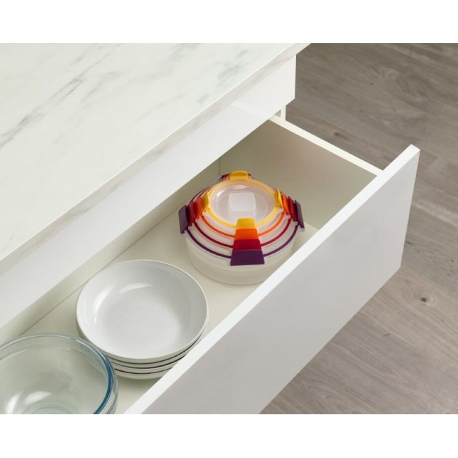 Zestaw 4 pojemników okrągłych Multicolor Nest Lock Joseph Joseph
