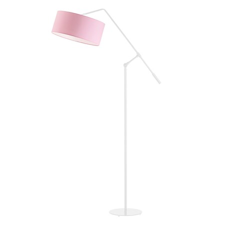 Lampa stojąca podłogowa przegubowa regulowana z abażurem walec AVADO