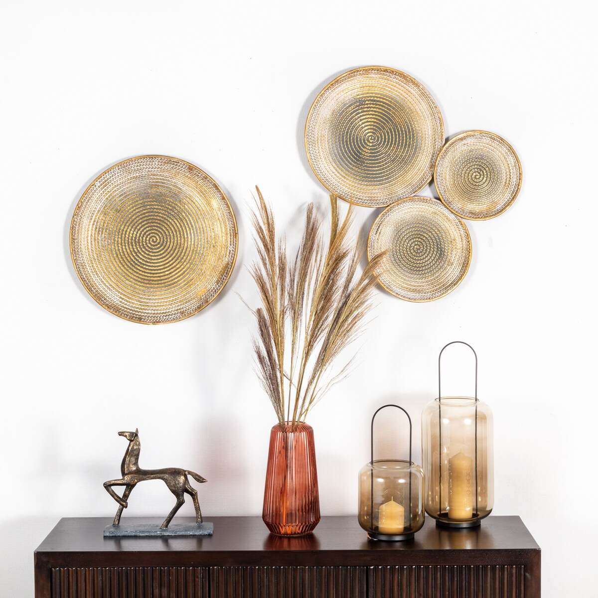 Dekoracja ścienna Adore ⌀50cm, 50 x 4 cm