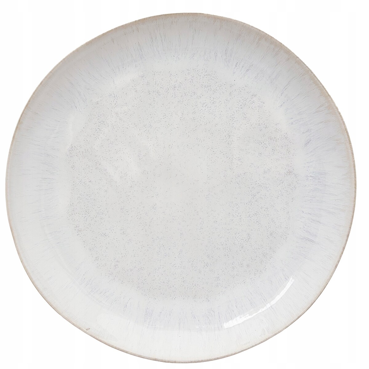 TALERZ OBIADOWY PŁYTKI PŁASKI BIAŁY 28cm CERAMICZNY SERWIS NA SZTUKI