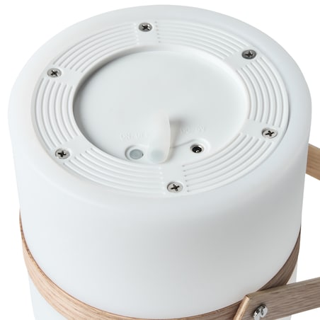 Lampa ogrodowa stołowa LED ESTERO Z pilotem Biały