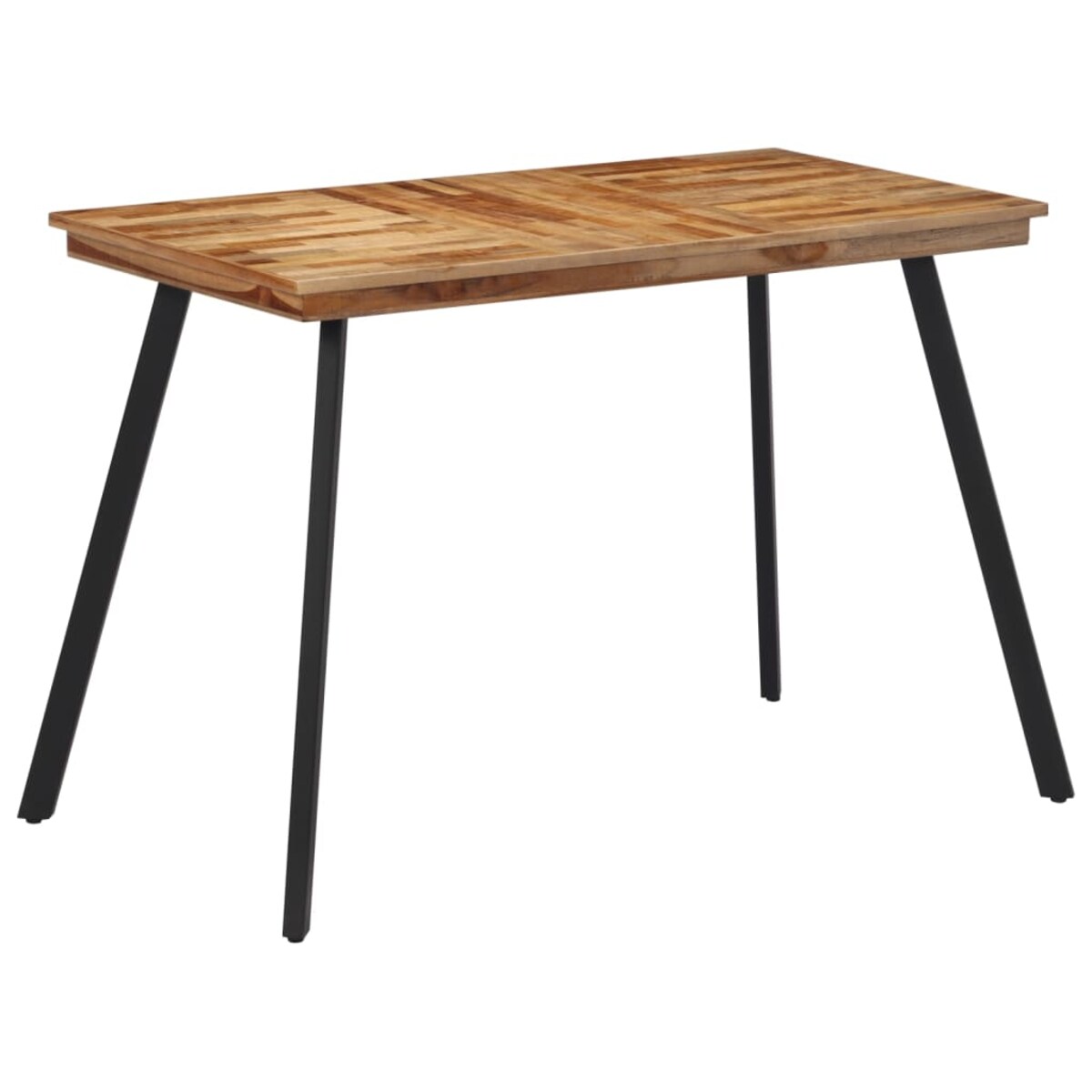 vidaXL Stół ogrodowy, 120x62x76 cm, lite drewno tekowe