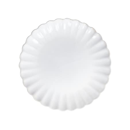 Zestaw 8 małych talerzy NETTLE Kamionka Złamana biel