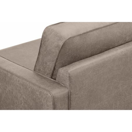 KONSIMO INVIA Fotel w stylu loftowym - kolor szary