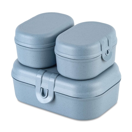 Lunchbox PASCAL READY MINI, zestaw 3 pojemników, KOZIOL