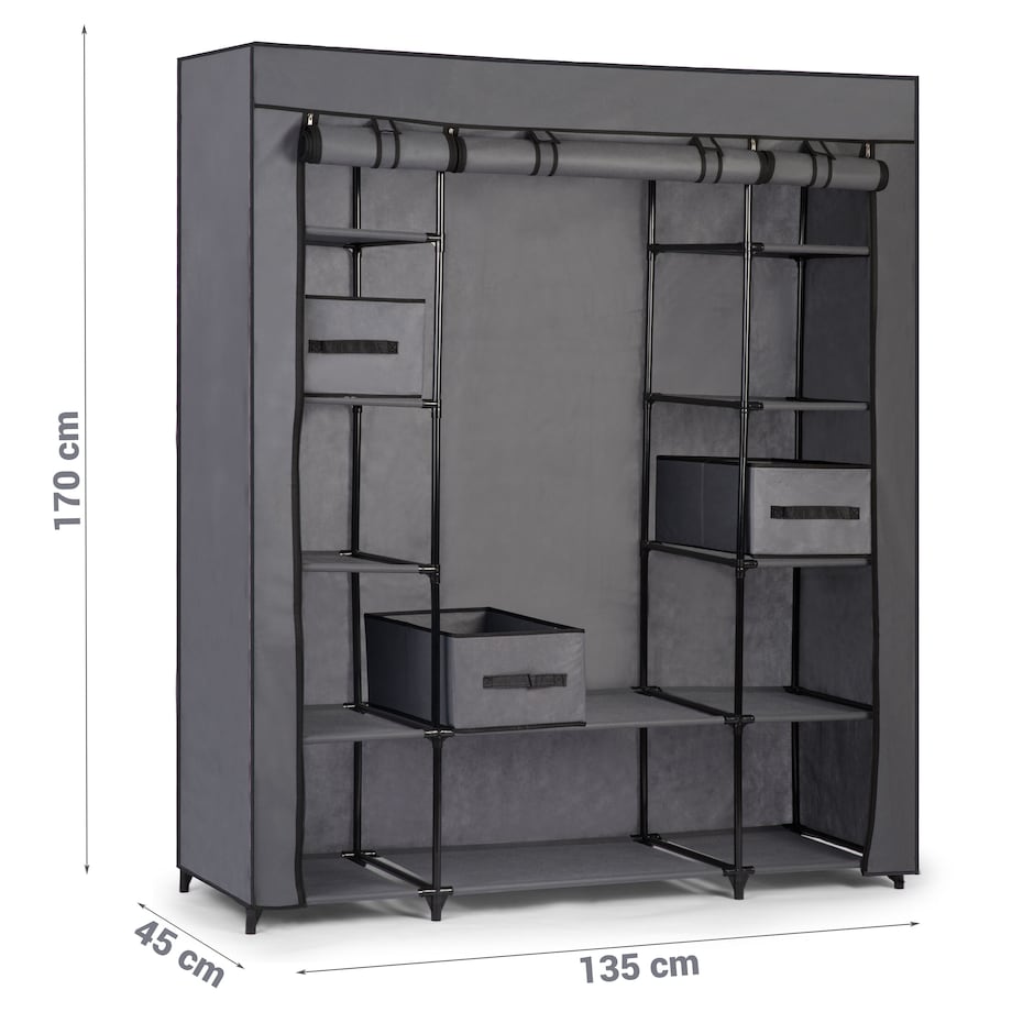 Szafa tekstylna garderoba materiałowa Massido 680010