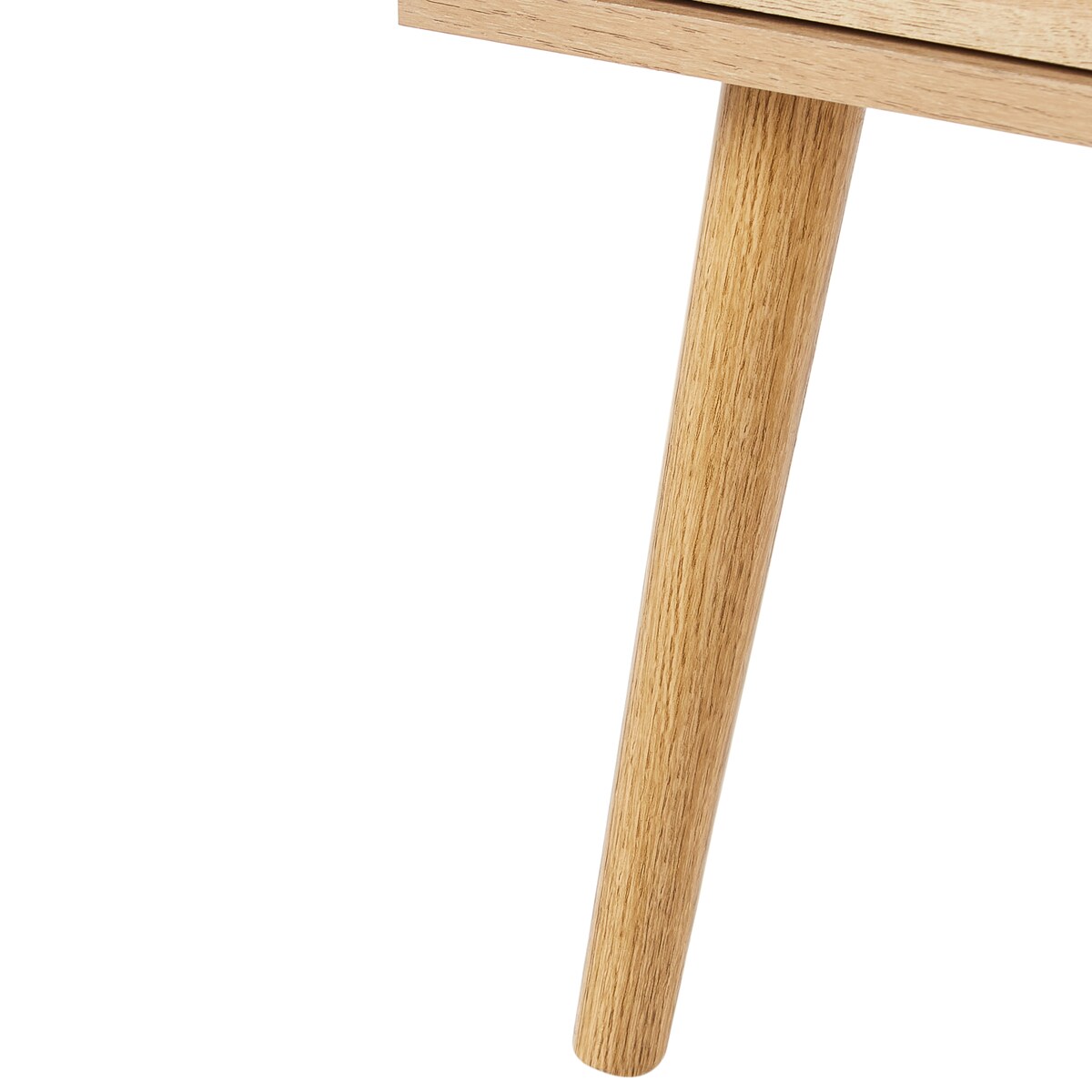 Szafka ze szklanymi drzwiami ALBANY 80 cm Jasnobrązowy