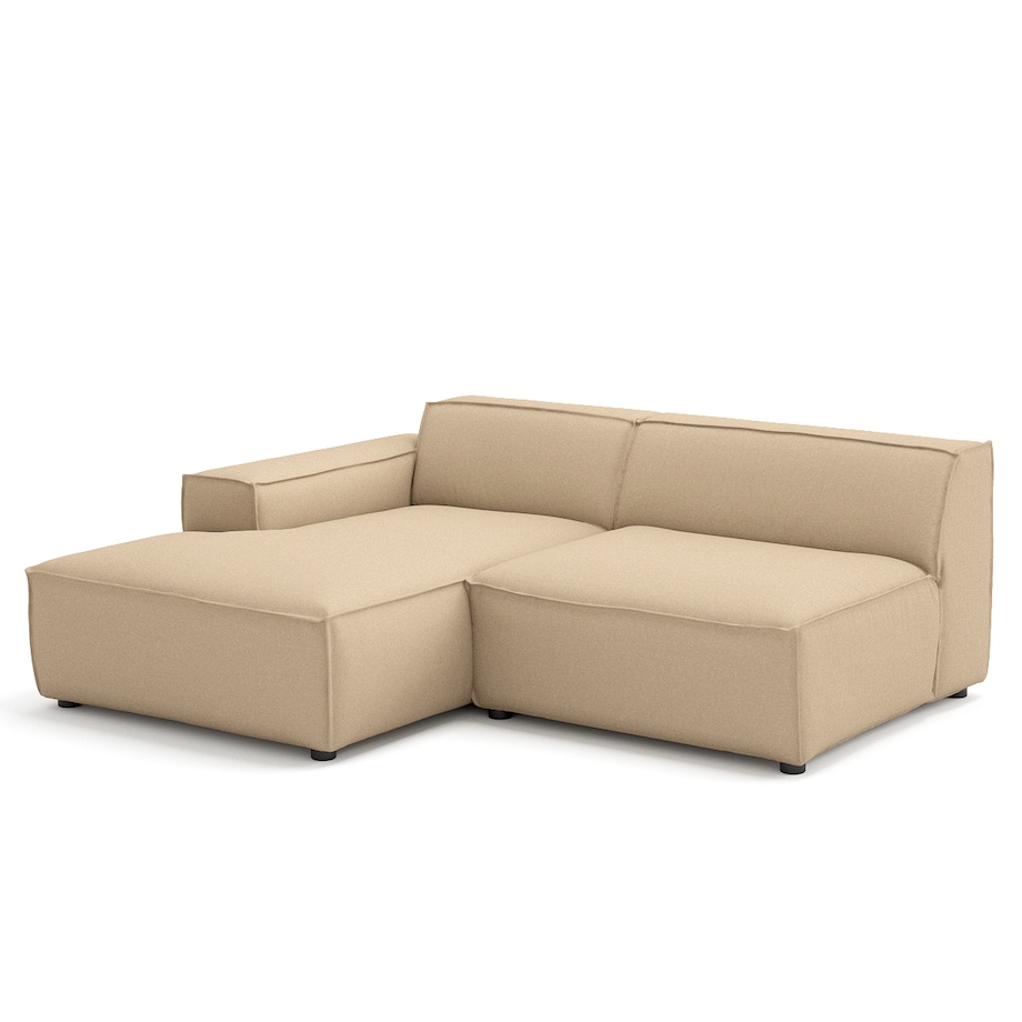 Narożnik 3 osobowy lewy Modularis - Jasny Beż