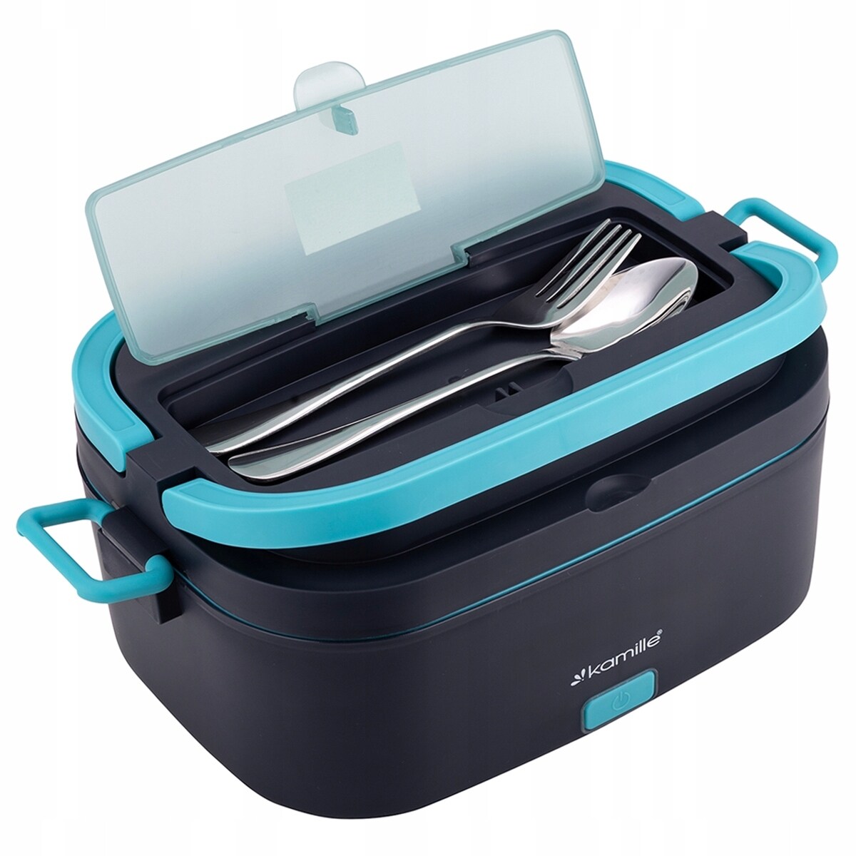 Elektryczny lunch box samochodowy DO AUTA 1.5L + torba termiczna KAMILLE