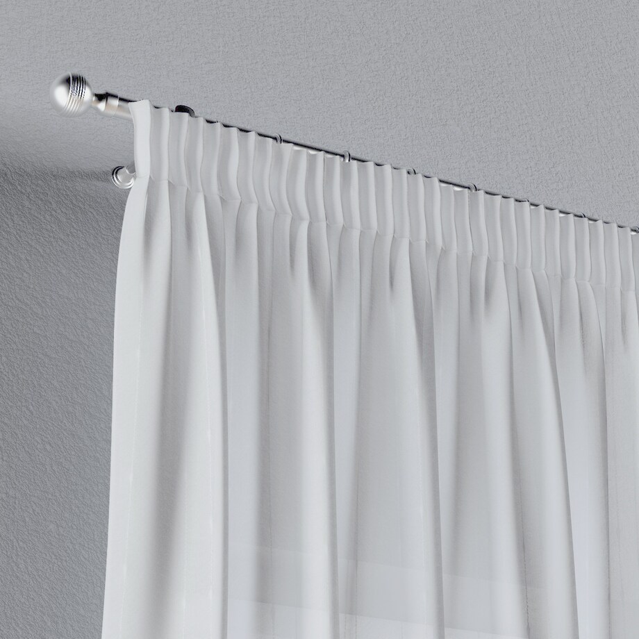 Zasłona na taśmie marszczącej 1 szt. 130x260 kremowy