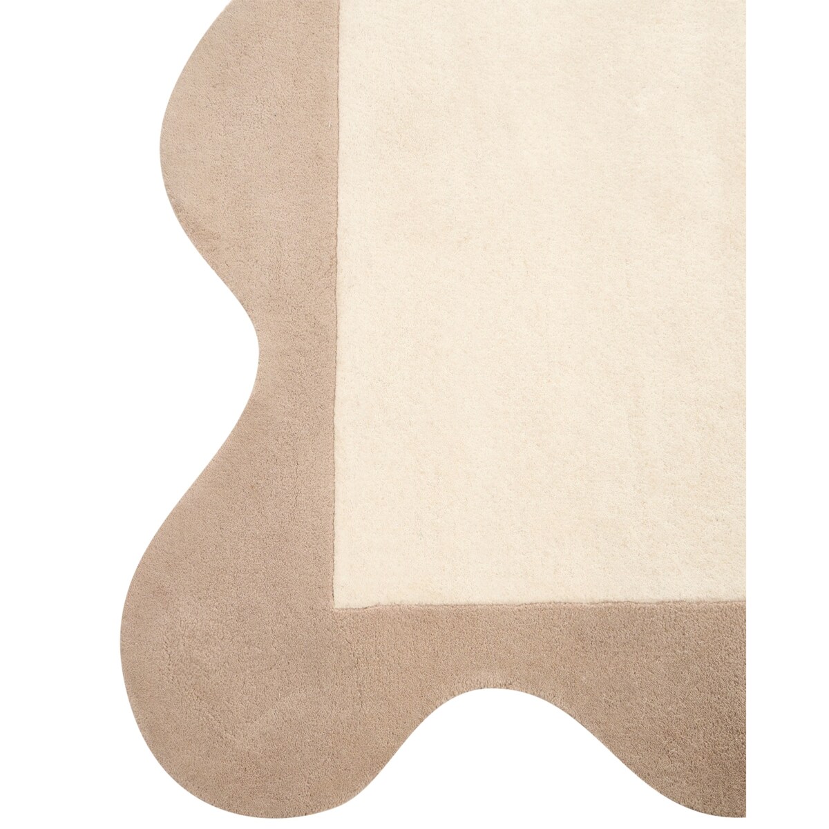 Dywan SANGHAR Beżowy 160 x 230 cm Wełna