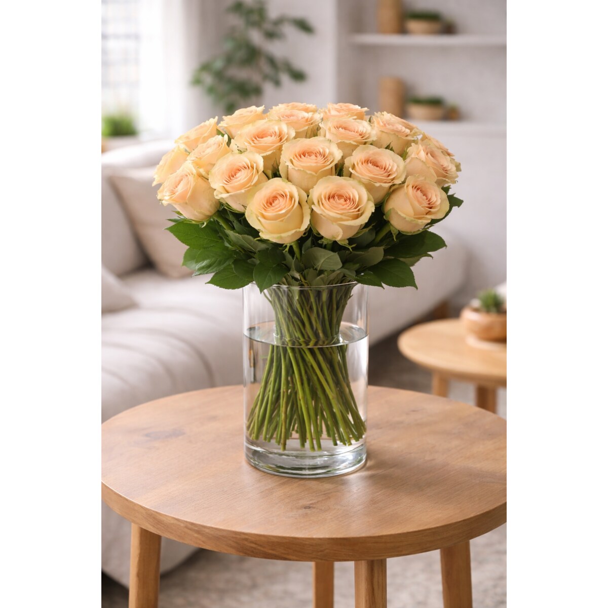 Bukiet różowy Pink Mondial – 25 sztuk, wysokość 40-45 cm (Ekwador)