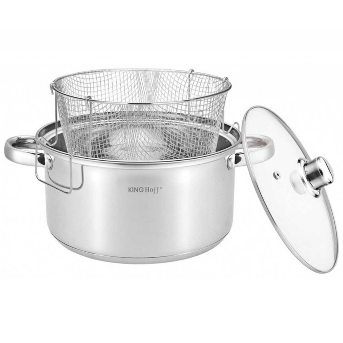 Garnek Z Koszem Do Smażenia Kinghoff 5,5L