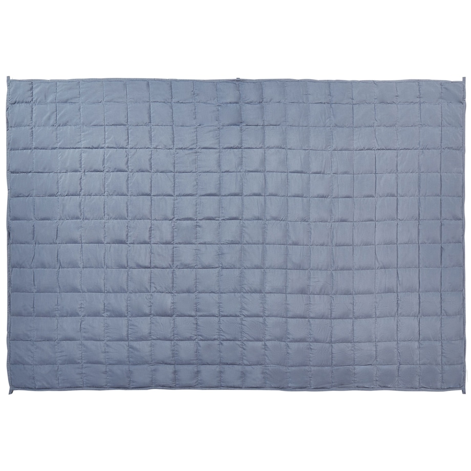 Kołdra obciążeniowa 8kg 135 x 200 cm niebieska NEREID