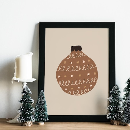 Plakat dla dzieci Bombka I 20x30