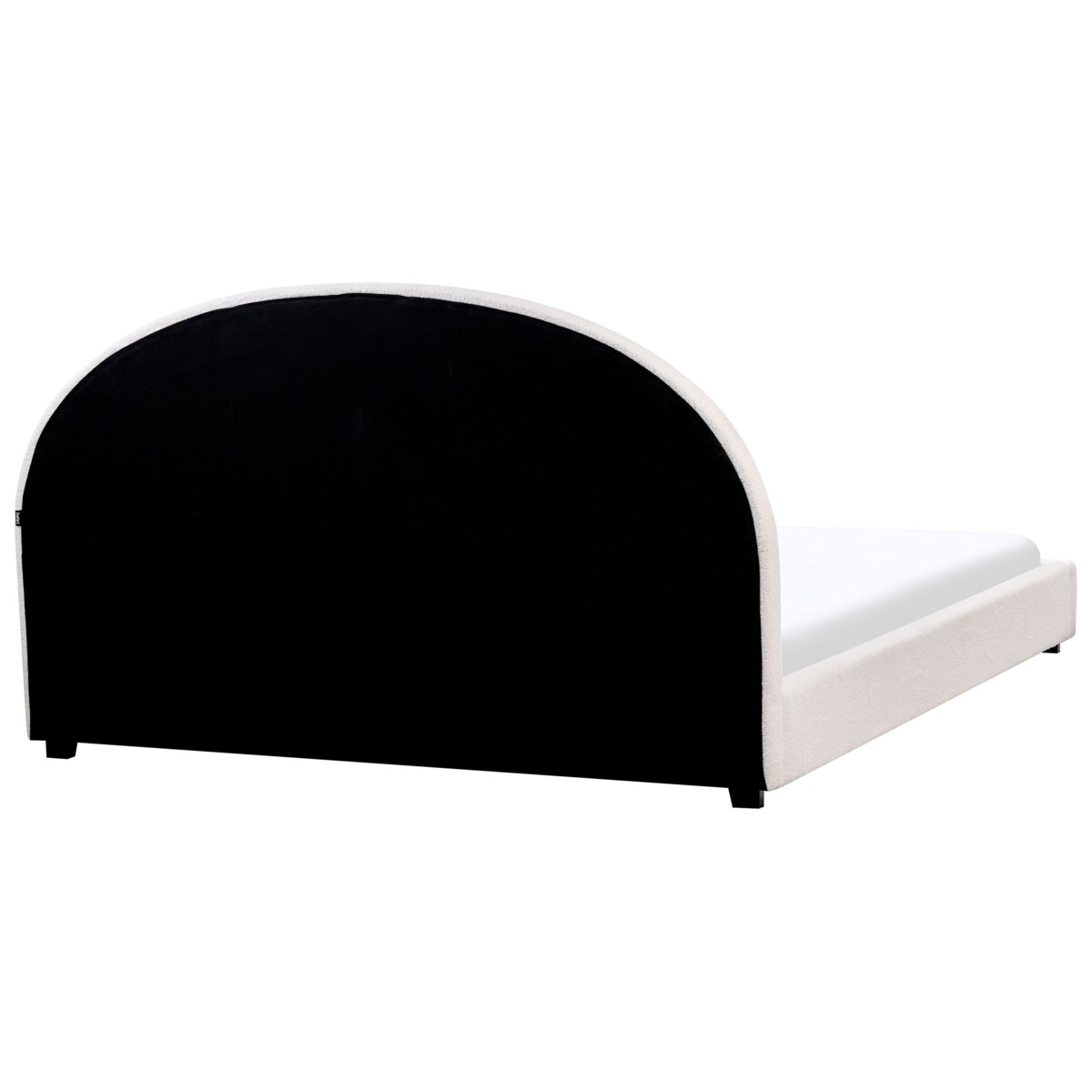 Łóżko wodne Boucle VAUCLUSE 180 x 200 cm Złamana biel