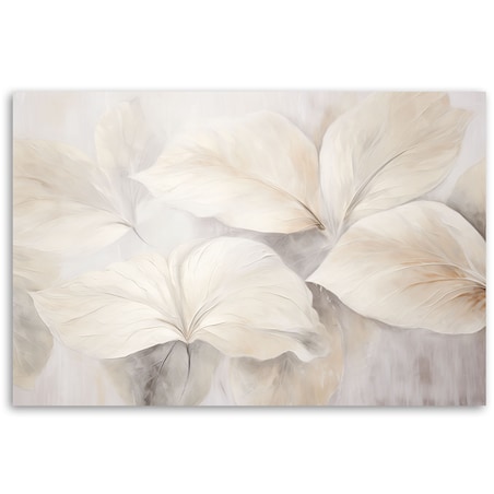 Fototapeta, Liście rośliny natura beżowa boho 3d 400x280