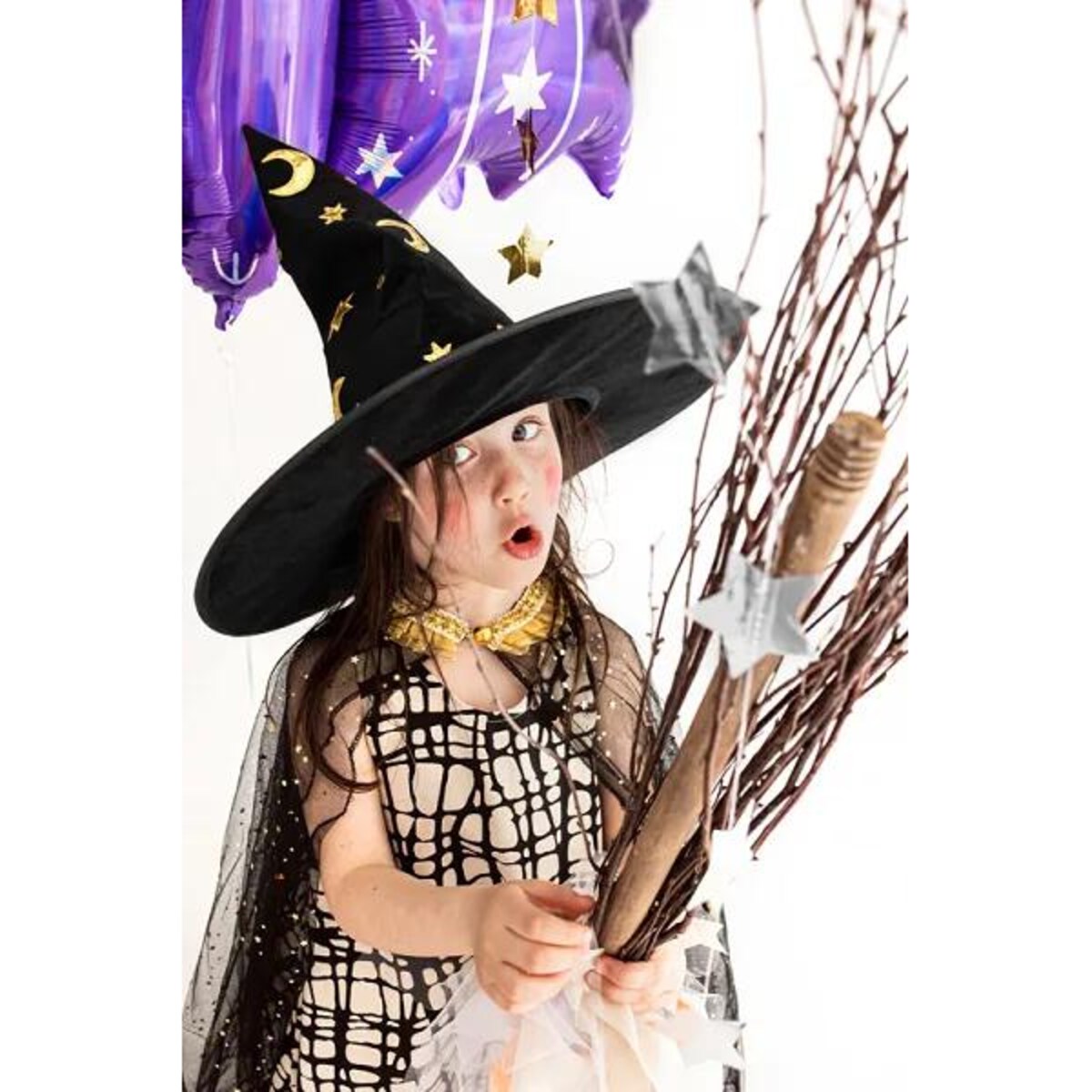 Czapka Wiedźmy, czarny