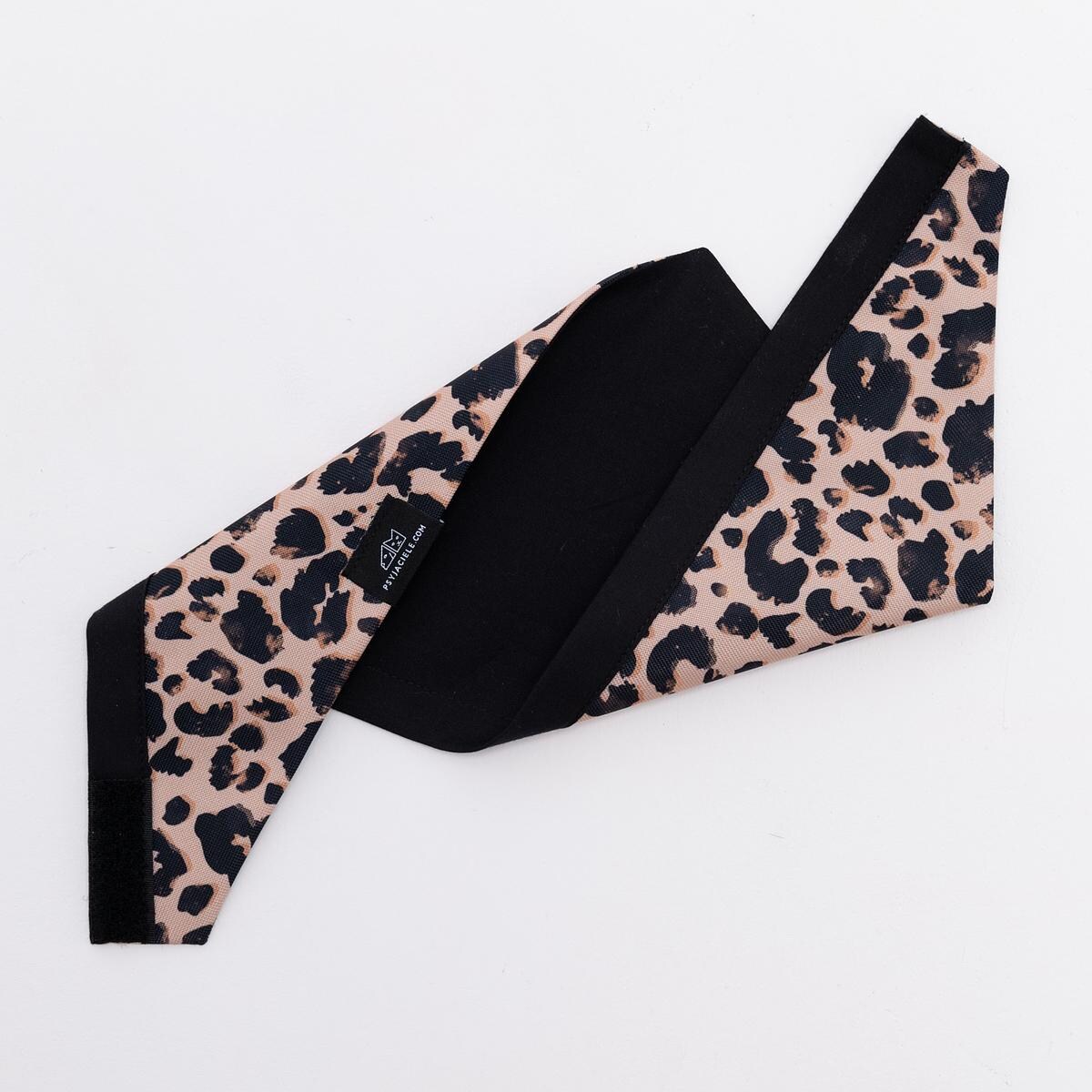 Bandanka "Panterka" - Rozmiar: S, Rodzaj: Zapinana na szyi