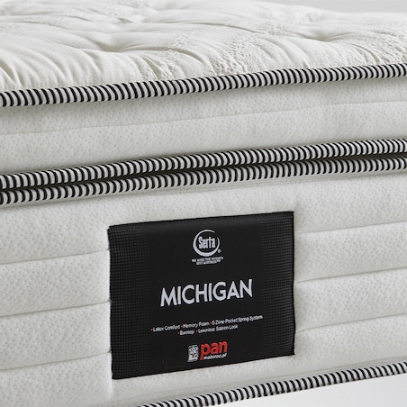 Materac hybrydowy 160x200 model MICHIGAN marki PAN MATERAC sprężynowy