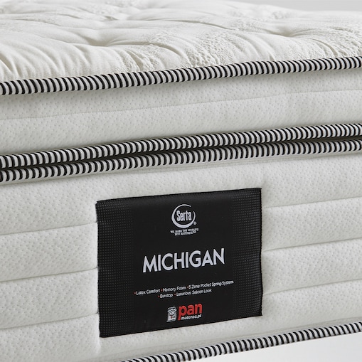 Materac hybrydowy 160x200 model MICHIGAN marki PAN MATERAC sprężynowy